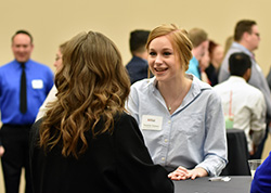 Northeast students network with area business professionals